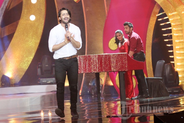 Aksi Panggung Shaheer Sheikh di Melodi Lonceng Cinta