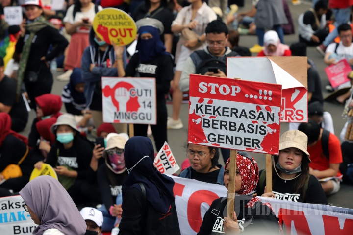 Aksi Peringati Hari Perempuan Dunia