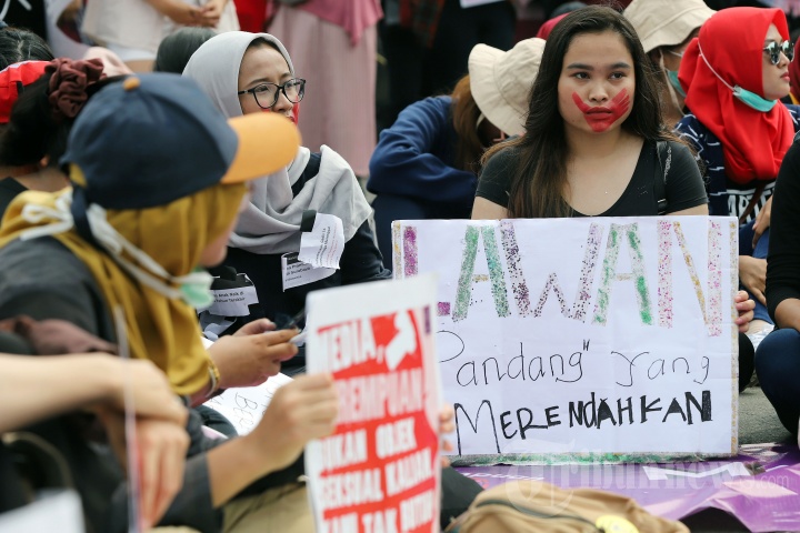 Aksi Peringati Hari Perempuan Dunia