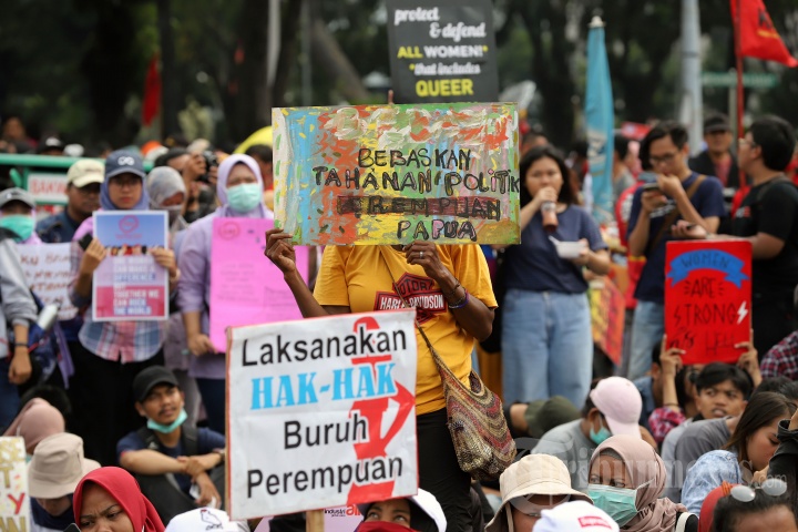 Aksi Peringati Hari Perempuan Dunia