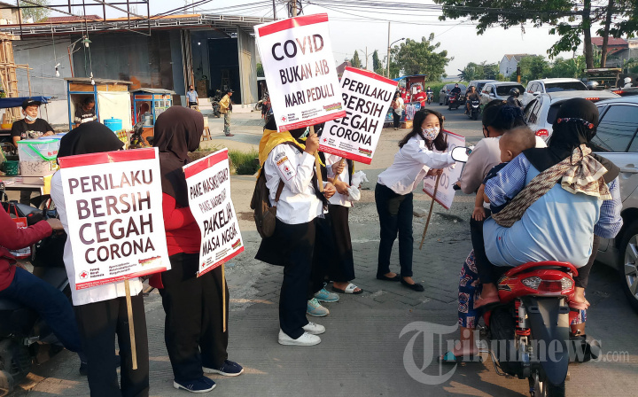 Aksi PMI Kota Tangerang dalam Gebyar Humanity In Ramadan