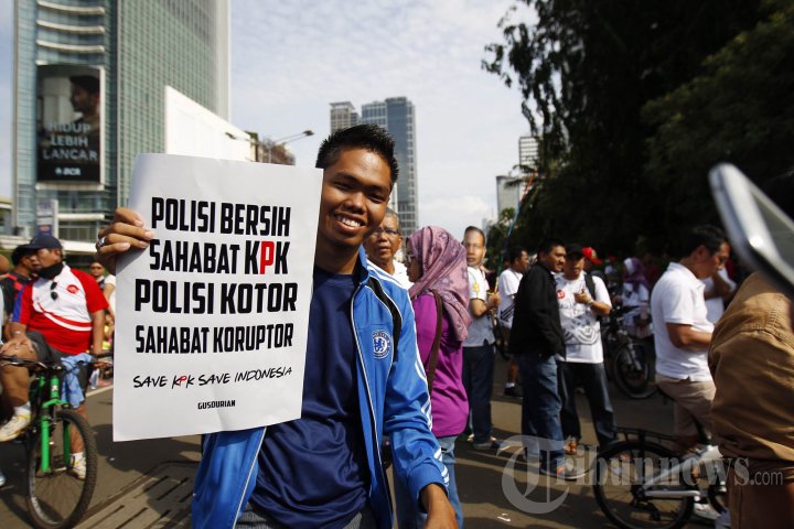 Aksi Save KPK untuk Polri Bersih