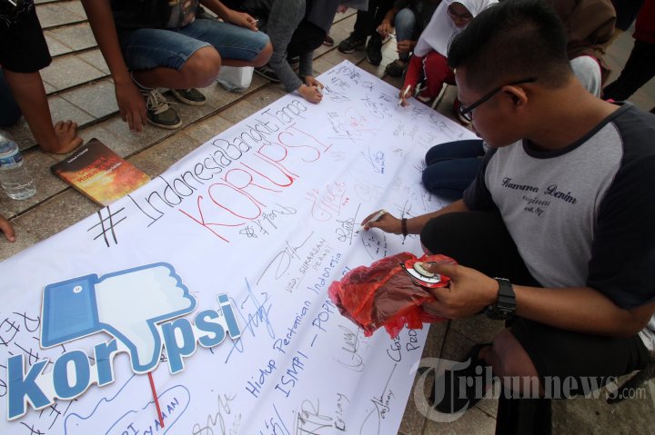 Aksi Simpatik Anti Korupsi Di CFD