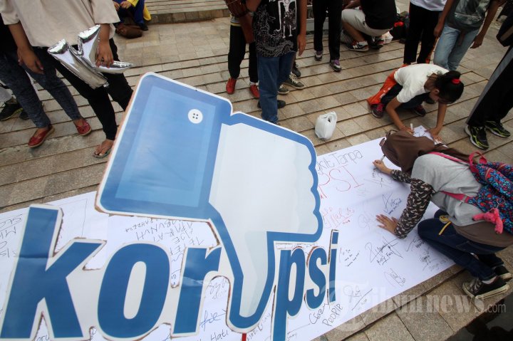 Aksi Simpatik Anti Korupsi Di CFD