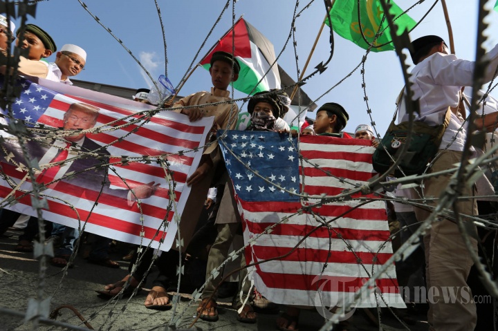 Aksi Solidaritas untuk Palestina di Medan