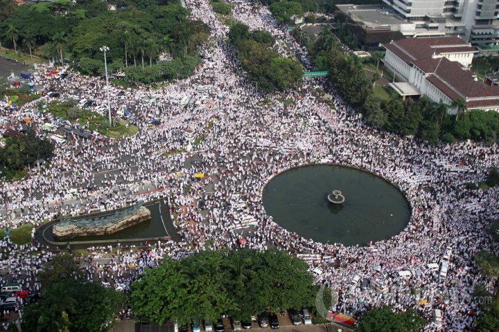 Aksi Unjuk Rasa 4 November