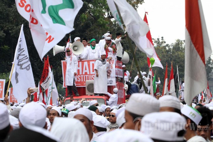 Aksi Unjuk Rasa 4 November