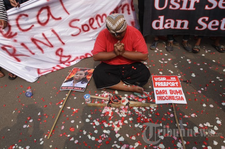 Aksi Usir Freeport