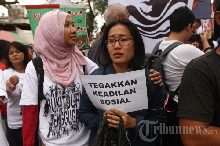 Aksi Warga Bukit Duri Jelang Penggusuran