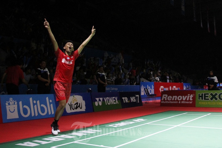 Alfian dan Ardianto Masuk Semi Final Blibli Indonesia Open 2018