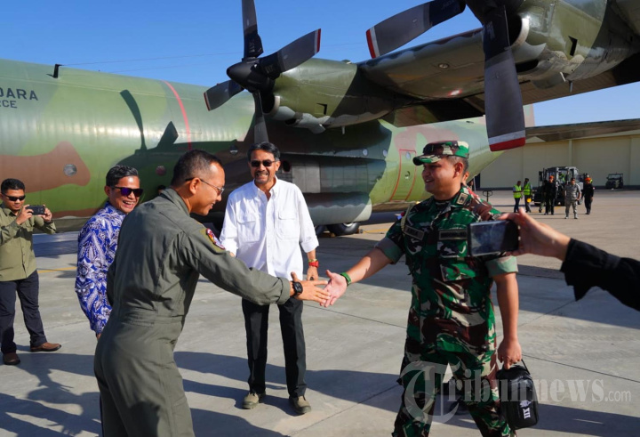 Alhamdulillah Dua Pesawat TNI Tiba di Mesir untuk Palestina