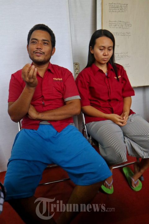 Andi Lala dan Istrinya Reni Dua Tersangka Pembunuh Suherwan