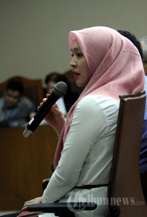 Angelina Sondakh Bersaksi dalam Sidag Nazaruddin