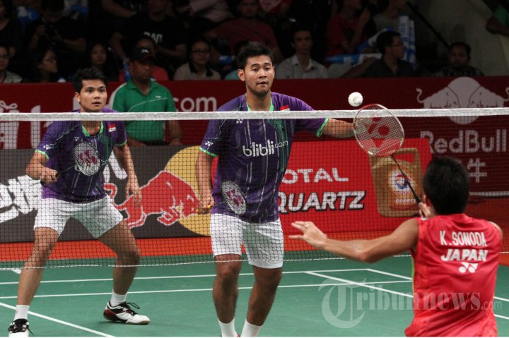 Angga Pratama dan Ricky Karanda Kalahkan Pebulu Tangkis Jepang