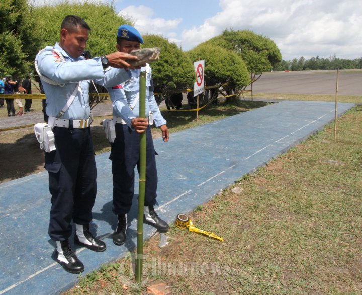 Anggota TNI AU Lanud Bun Siap Sambut Panglima TNI