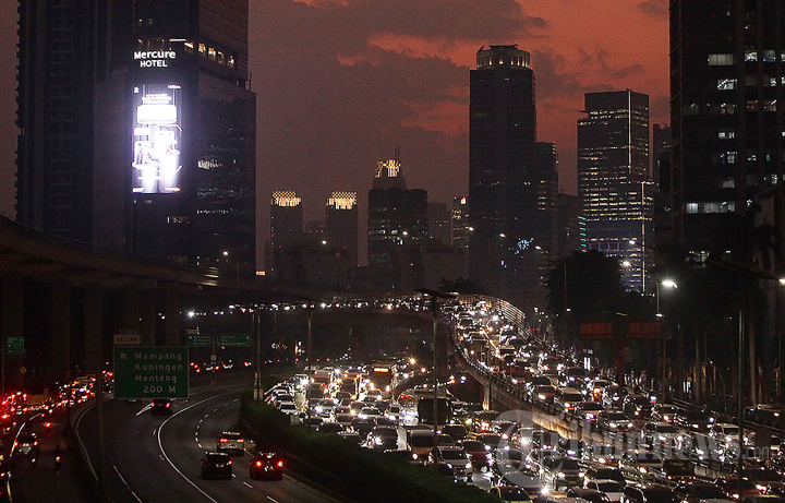 Angka Kemacetan di Jakarta Capai 53 Persen