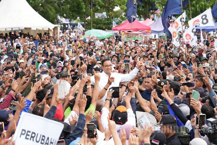 Anies Baswedan Kampanye Akbar di Cilacap