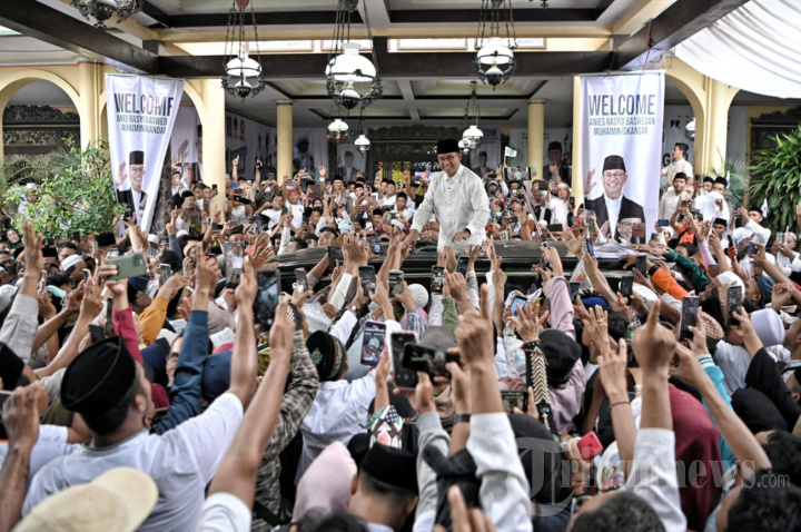 Anies Hadiri Deklarasi Istigosah Bareng Ulama di Sumenep