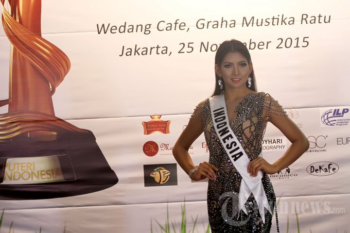 Anindya Kusuma Putri Ikuti Miss Universe 2015