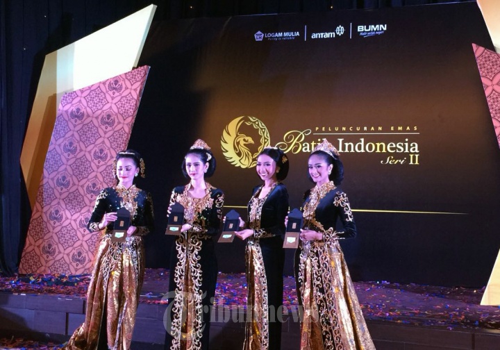 ANTAM Luncukan Emas Batangan Batik Indonesia Seri II