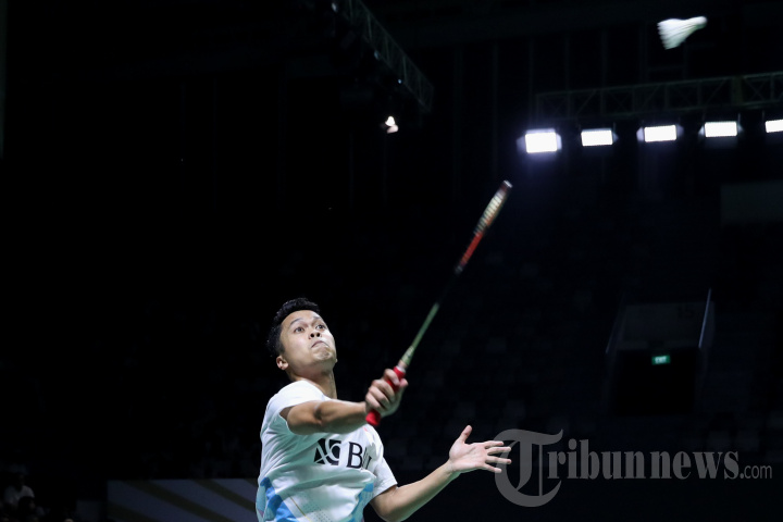Anthony Ginting Dikalahkan Kenta Nishimoto