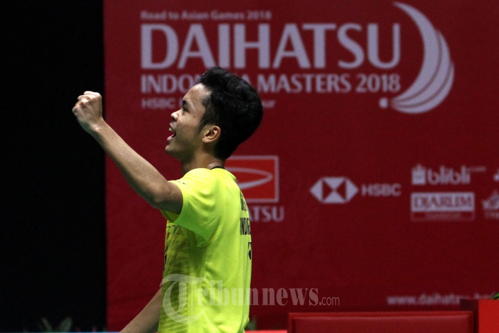 Anthony Ginting Juara Tunggal Putra