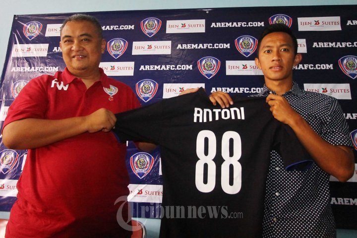 Antoni Putro Nugroho Pemain Baru Arema Cronus