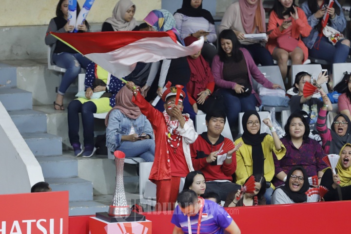 Antusias Penonton Indonesia Masters 2020 Berikan Dukungan Kepada Atlet