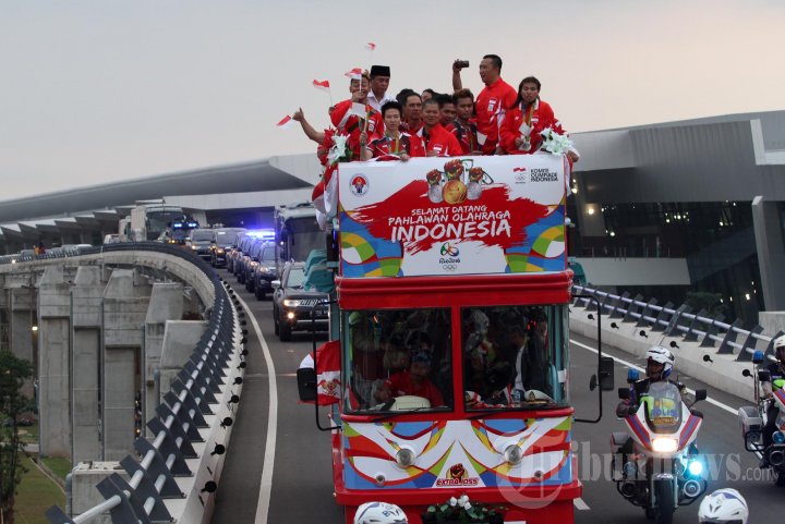 Arak-Arakan Peraih Medali Olimpiade