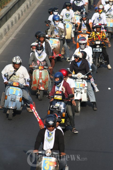 Arak-arakan Pilkada Walikota Semarang