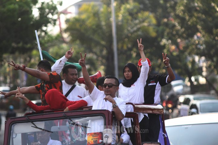 Arak-arakan Pilkada Walikota Semarang