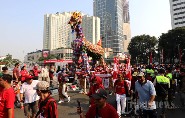 Arak-Arakan Warak Ngendog di Jakarta
