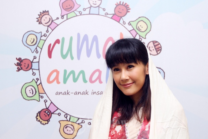 Ardina Rasty Kunjungi Pemulihan Rumah Amalia Ciledug