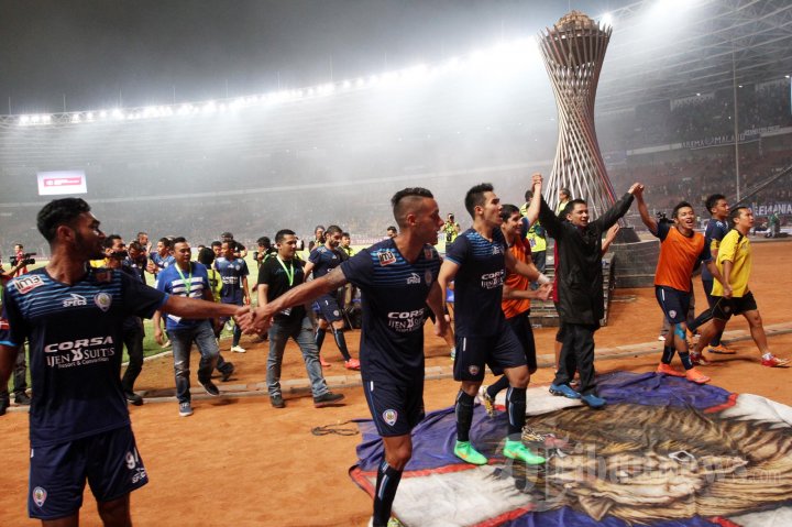 Arema Cronus Juara Piala Bhayangkara
