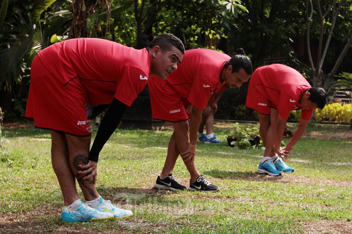 Arema Cronus Latihan di Jakarta