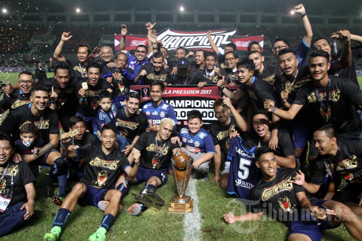 Arema FC Juarai Piala Presiden 2017