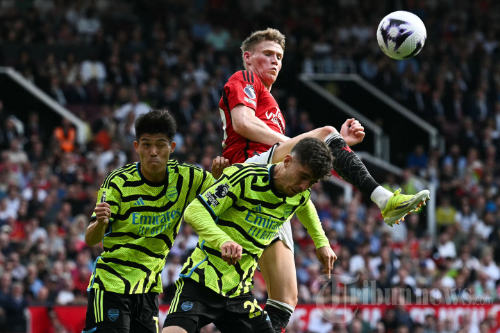 Arsenal Kembali ke Puncak Klasemen Liga Inggris Usai Kalahkan MU