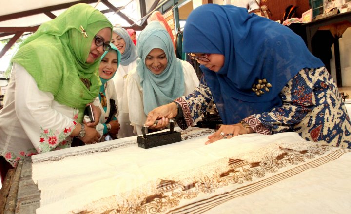 Asephi Jabar Gelar Pelatihan Membatik di Studio Batik Hasan