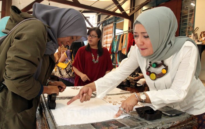 Asephi Jabar Gelar Pelatihan Membatik di Studio Batik Hasan