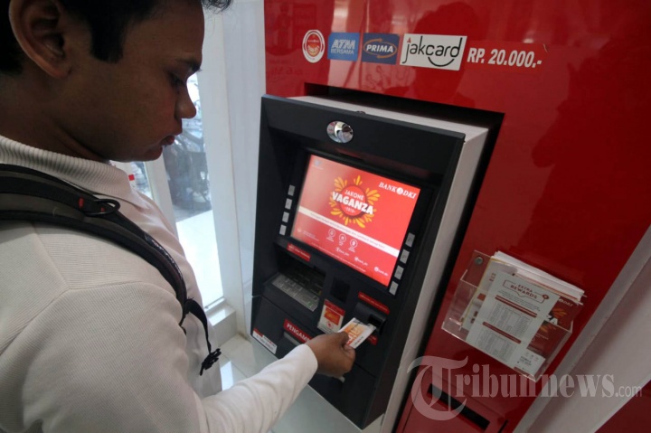 ATM Bank DKI Masih Melayani Pecahan 20 Ribu Rupiah