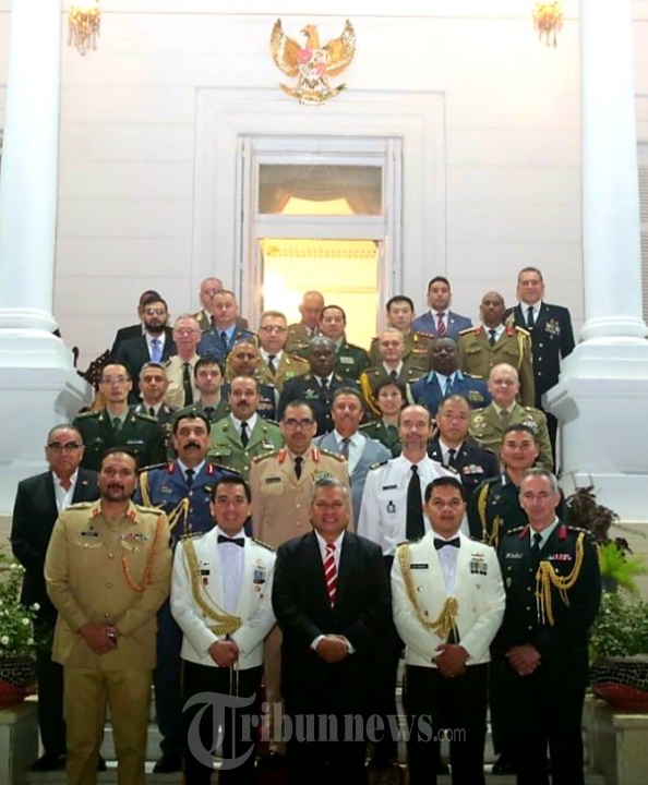 Atraksi Pencak Silat Meriahkan Resepsi Diplomatik TNI di Mesir