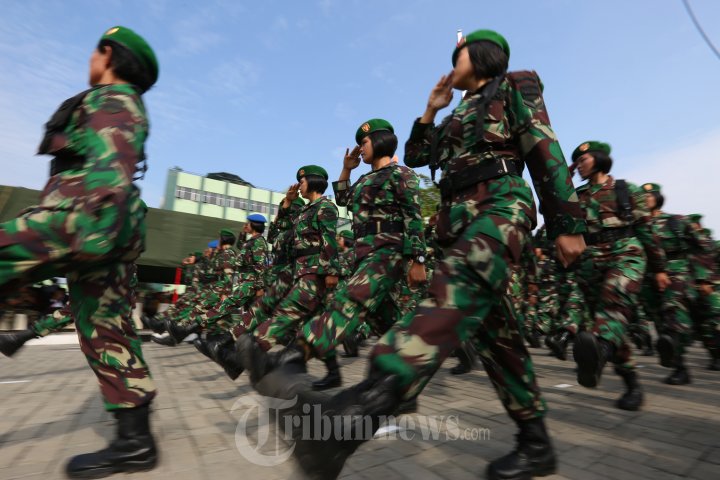 Atraksi Sertijab Panglima Kodam I Bukit Barisan