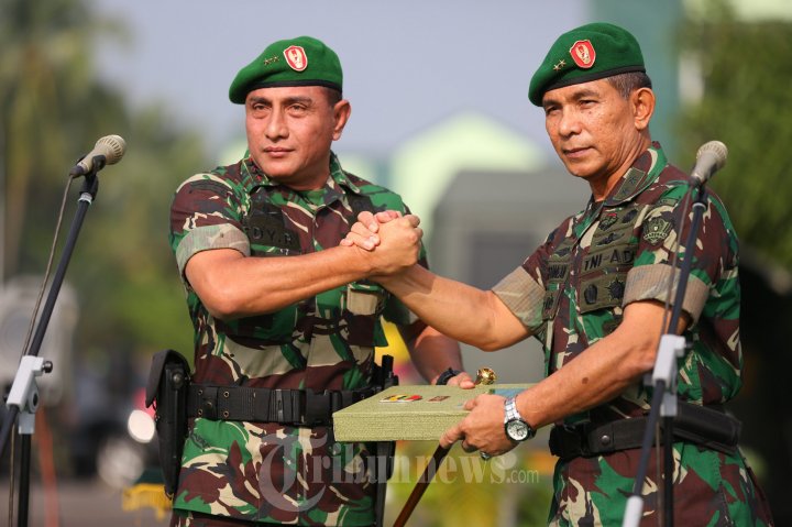 Atraksi Sertijab Panglima Kodam I Bukit Barisan