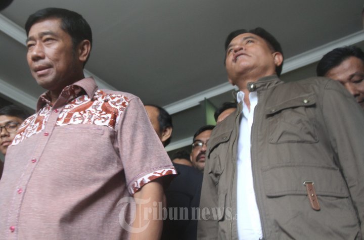 Bacagub DKI Lulung dan Yusril Ihza Mahendra Bertemu