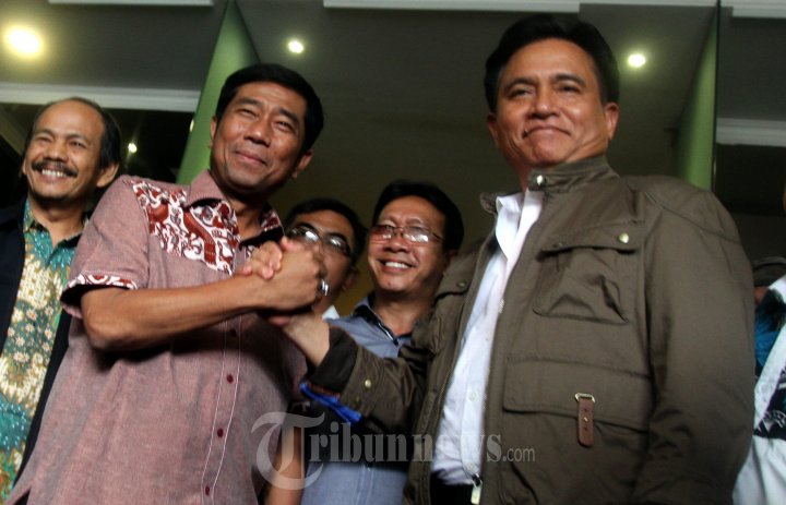 Bacagub DKI Lulung dan Yusril Ihza Mahendra Bertemu