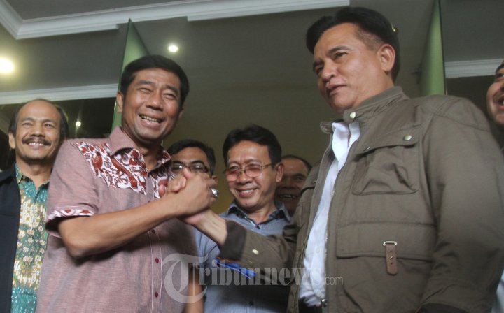 Bacagub DKI Lulung dan Yusril Ihza Mahendra Bertemu