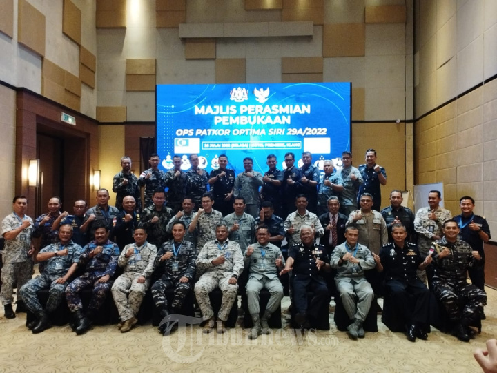 Bakamla RI dan APMM Gelar Patkor Optima Malindo 29A/2022 di Mala