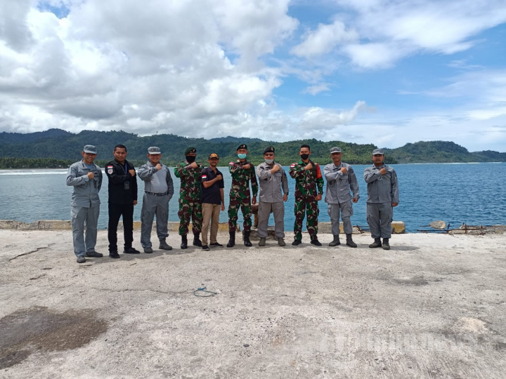 Bakamla RI dan Pemkab Pulau Morotai Amankan Perbatasan Perairan RI-Filipina