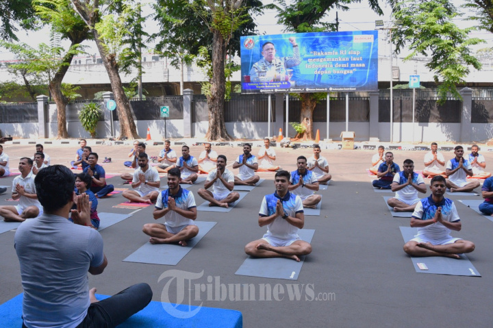 Bakamla RI Olah Raga Bersama Indian Coast Guard