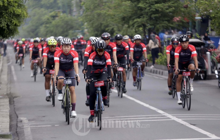 Balap Sepeda PRURide Indoensia 2019